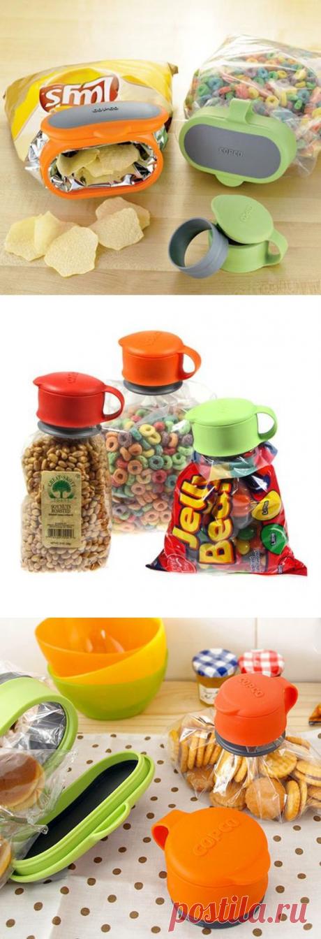 Крышки для пластиковых пакетов Copco Bag Cap купить, цены, отзывы, фото, видео | Goodsi.ru