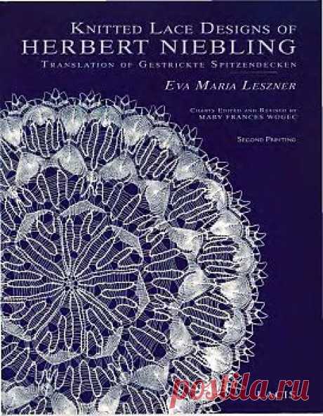 Knitted Lace Designs of Herbert Niebling Translation of Gestrickte Spitzendecken