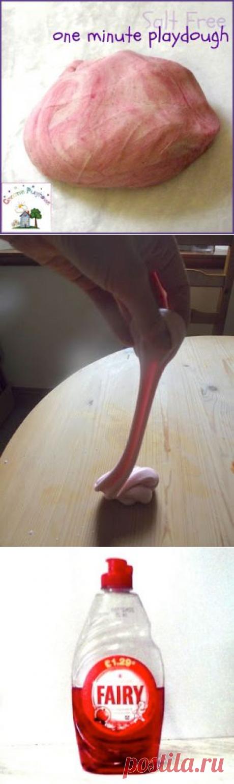 ПЛАСТИЛИН ЗА ОДНУ МИНУТУ!.