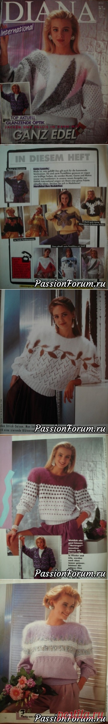 Джемпера спицами - запись пользователя verav (Вера) в сообществе Вязание спицами в категории Вязание для женщин спицами. Схемы вязания спицами