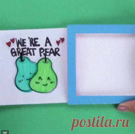 Необычная открытка-сюрприз 😍 🎄