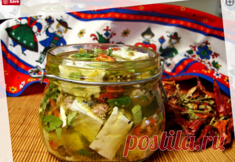 Мариновано прясно сирене