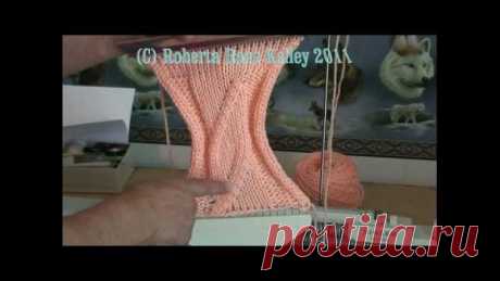 Machine Knit Wide Cable