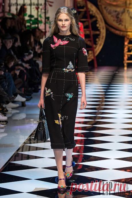Дольче &amp; Габбана [Dolce &amp; Gabbana] Осень-Зима 2016-2017 - Прет-а-порте