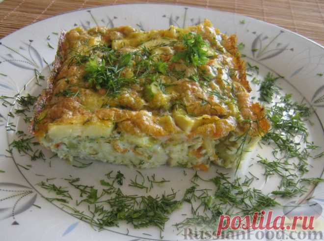 Рецепт: Фриттата с кабачками на RussianFood.com