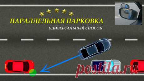 ПАРАЛЛЕЛЬНАЯ ПАРКОВКА В ГОРОДЕ. Универсальный способ По статистике параллельная парковка вызывает проблемы даже и у опытных водителей! Почему? Потому что не знают какой угол заезда задать при какой длине парков...