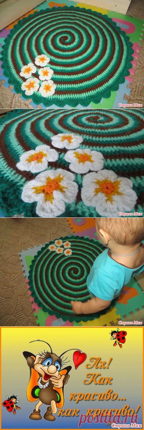 Мой коврик "Первоцвет" - Вязание - Страна Мам