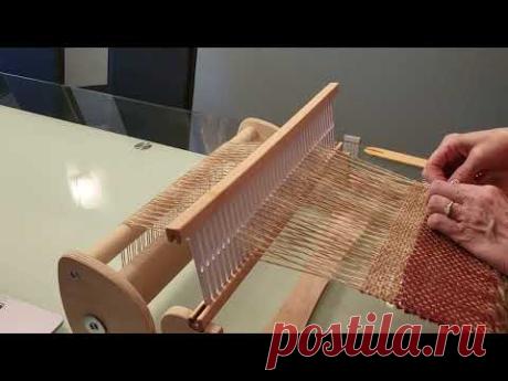 Weaving a Plain Weave Scarf on the Rigid Heddle Loom