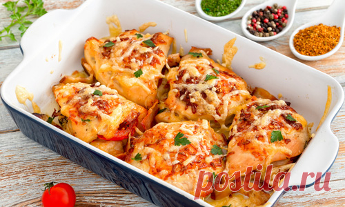 🍗 Курица с сыром