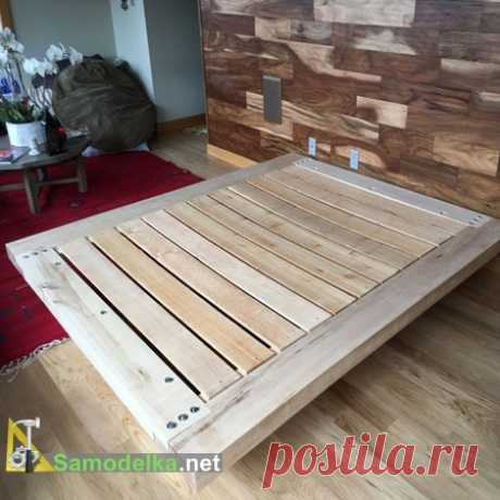 Самодельная двуспальная кровать / Дом, мебель, интерьер... / Самоделка.net - Сделай сам своими руками | Самоделки. Полезные советы и рекомендации домашнему умельцу