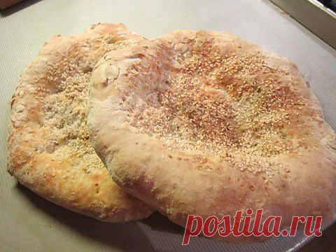 Тандырные лепешки из духовки