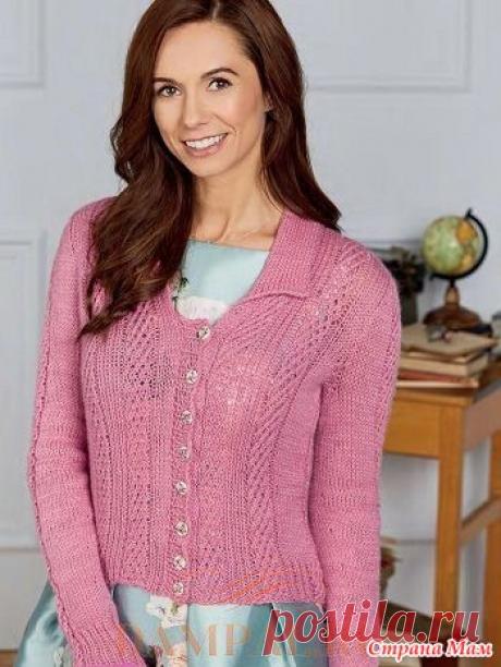 Вязаный жакет «Mystery» - Вязание - Страна Мам
