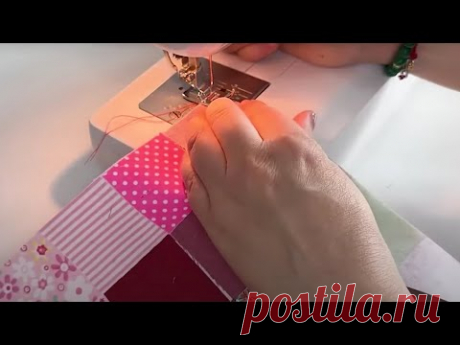 Сделай сам. 3 потрясающие и красивые идеи пошива из лоскутов и кусочков ткани