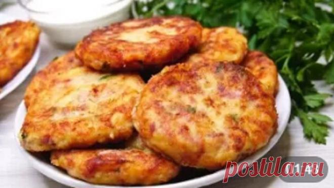Биточки картофельные. Вкусное и экономное блюдо в стиле я его слепила из того, что было
