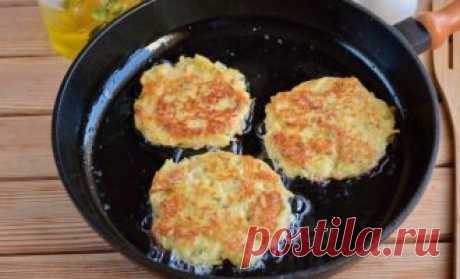 Дранички с ветчиной, сыром и зеленью