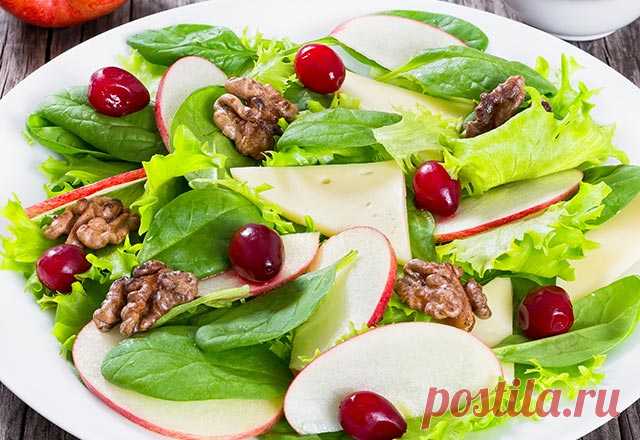Elmalı ıspanak salatası - Salatalar - Mezeler Haberleri