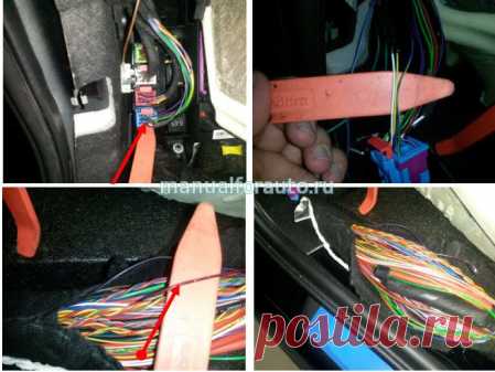 AUDI Q7 с 2015 года, Установка сигнализации