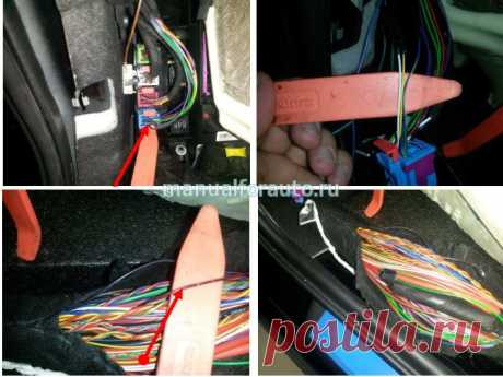 AUDI Q7 с 2015 года, Установка сигнализации