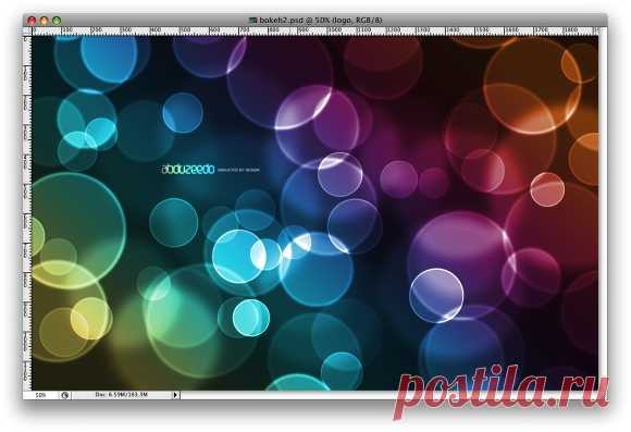 Awesome digital bokeh effect in Photoshop | Abduzeedo Design Inspiration