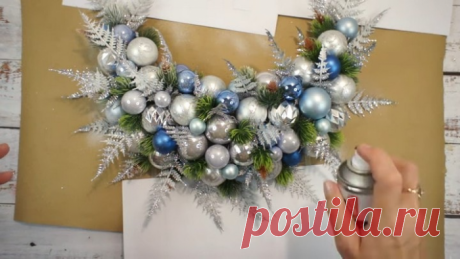 Ваша дверь будет самая красивая! Шикарная поделка из простых материалов