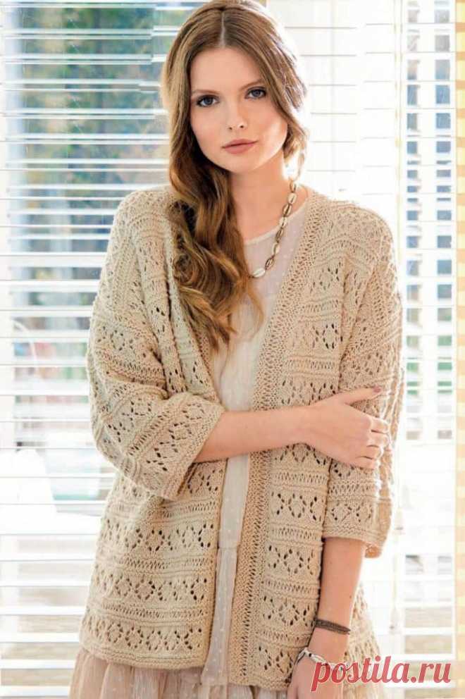 Удлиненный кардиган - Lilia Vignan