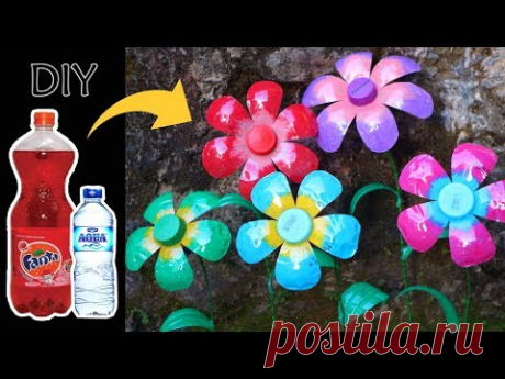 Kreasi dari BOTOL BEKAS ! Ide Kreatif Botol fanta Aqua | Bottle Craft Ideas | Best out of waste
