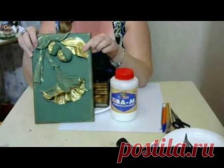 Елена Васько. Работа из ваты. Оберег на удачу .