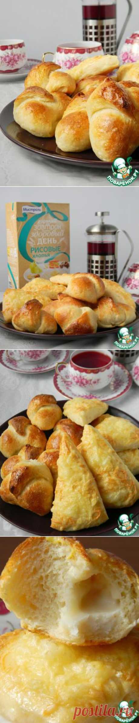 Сырные булочки на рисовых хлопьях - кулинарный рецепт