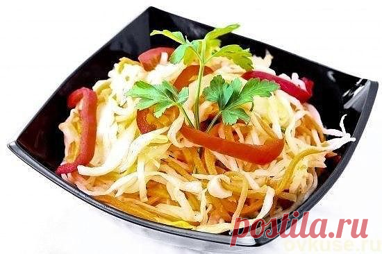 КАПУСТА ПО-КОРЕЙСКИ. - Простые рецепты Овкусе.ру