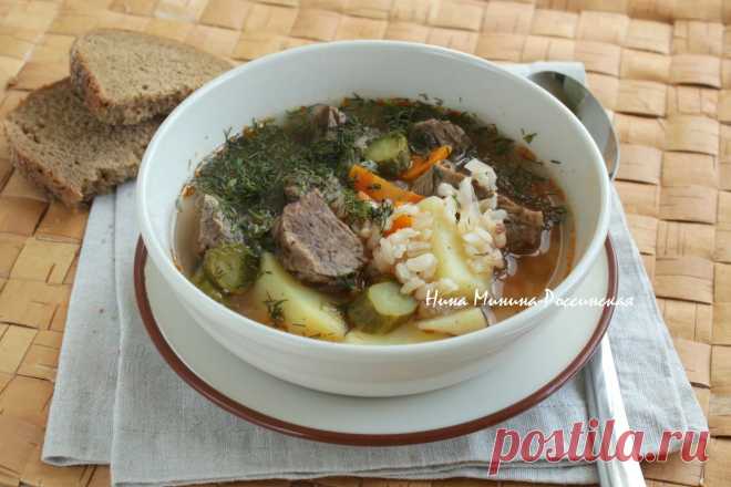 Ленинградский рассольник | Русская кухня