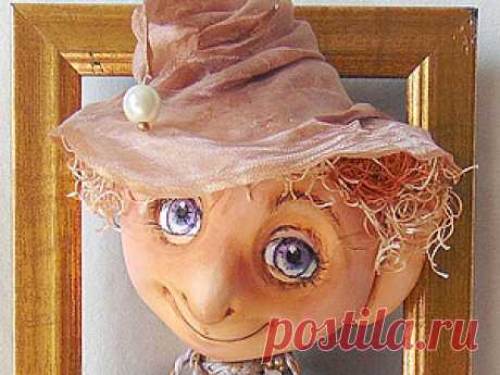 Изготовление сказочного персонажа в смешанной технике. Первая часть Если вы хотите попробовать сшить вместе со мной необычного, очень интересного сказочного персонажа &#8212; маленького, хитрющего Эльфа, или очень доброго Фея &#8212; озорного мальчишку, или уже похожего на пень старенького, но с озорным молодым блеском в глазах гнома, то я с удовольствием вас научу.