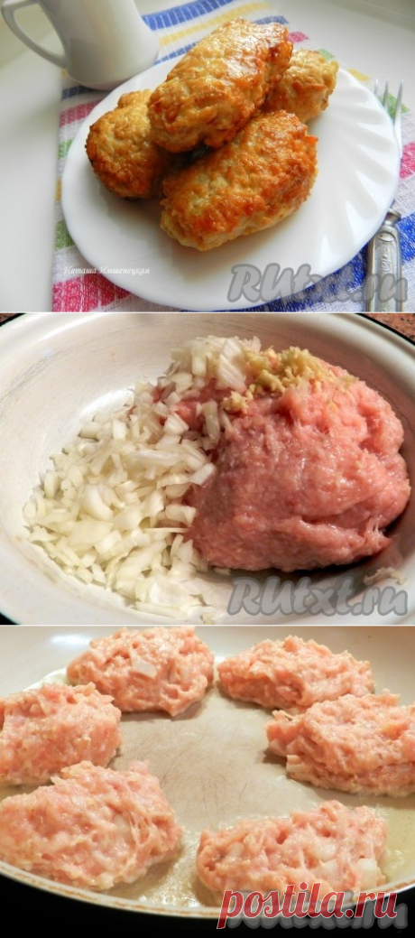 Пышные и обалденно вкусные Котлеты из куриного фарша с овсяными хлопьями