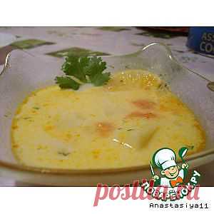 Суп с семгой "Финляндия" - кулинарный рецепт