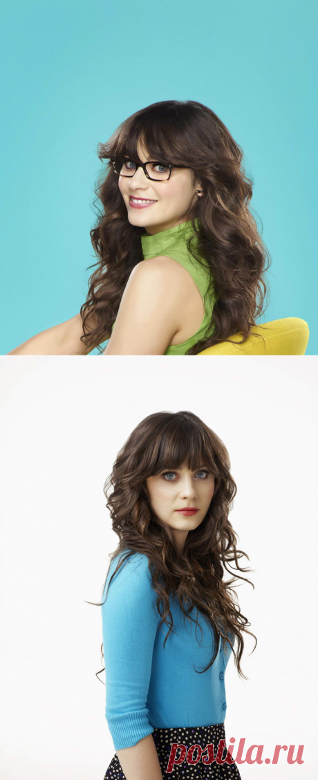 Зои Дешанель(Zooey Deschanel) в фотосессии для сериала «Новенькая» (New Girl) (2011).