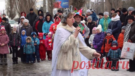 Аспекты - Весёлые уличные гуляния детей в честь &quot;Масленицы-2015&quot; в Сумах (фото, видео)