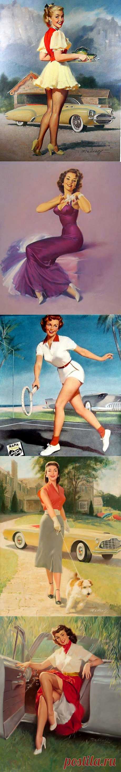 Художник-иллюстратор Bill Medcalf (35 работ) » Картины, художники, фотографы на Nevsepic