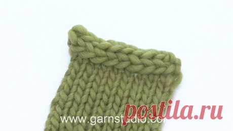 Красивый край. I-cord bind off on Vimeo