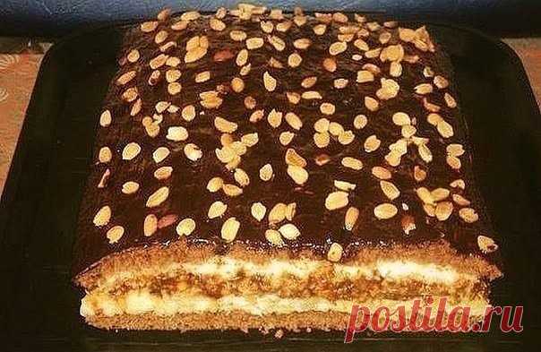 Торт «Домашний» с потрясающим вкусом. | OK.RU