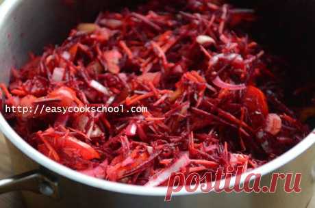 Борщевая заправка на зиму | Легкие рецепты