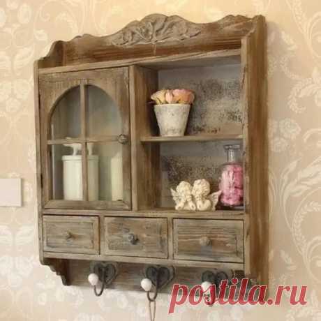 СТОЛОВЫЙ ШКАФЧИК С КРЮЧКАМИ ДЛЯ ЧАШЕК