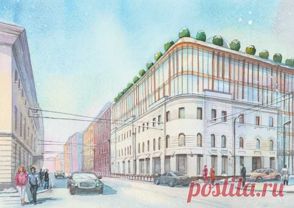 Иллюстрация Москва. Просмотреть иллюстрацию Москва из сообщества русскоязычных художников автора Air Akvarell в стилях: Реализм, Реклама, нарисованная техниками: Акварель.