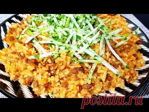 Шавля☆ На сковороде! Никто не Верит что я готовлю их так просто ‼Рисовая каша на скорую руку