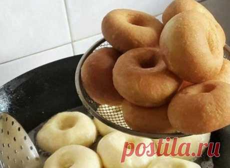 Обалденные пончики с начинкой или без. Тают во рту