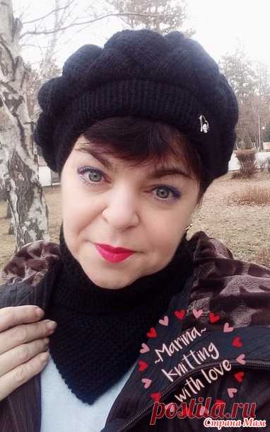 Интересный берет спицами - Вязание - Страна Мам