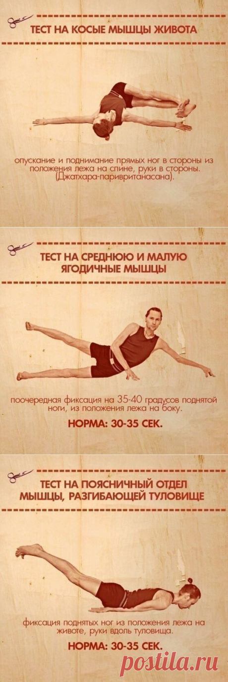 10 простых упражнений, которые покажут ваши слабые места