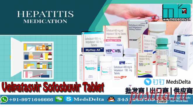 Purchase now Velpatasvir Sofosbuvir Tablet brands including MyHepAll, Velasof, Hepcvel, Resof Total, Sovihep V, and so forth made by Mylan, Hetero, Cipla, Dr. Reddy's, Zydus Cadila, and so forth from MedsDelta merchant and distributer of all Generic medicine on the web. This medication is utilized for the treatment of Hepatitis C. Get familiar with the Hepatitis C Medication including Velpatasvir Sofosbuvir Tablet Call/WhatsApp: +91–9971646666, QQ: 3451266709