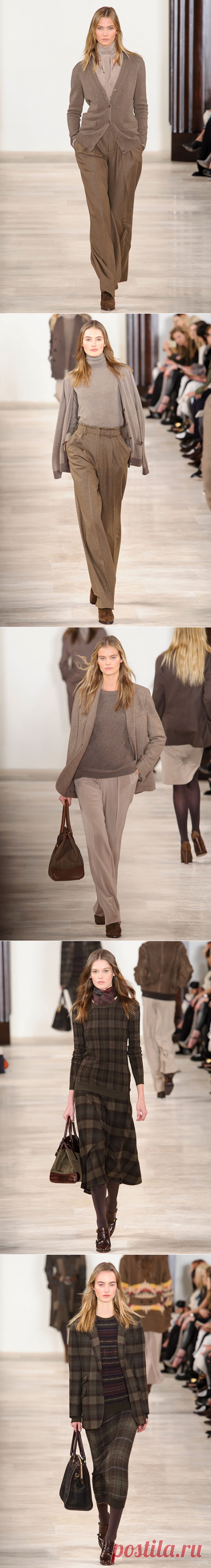 Коллекция осень-зима 2016 от Ralph Lauren
