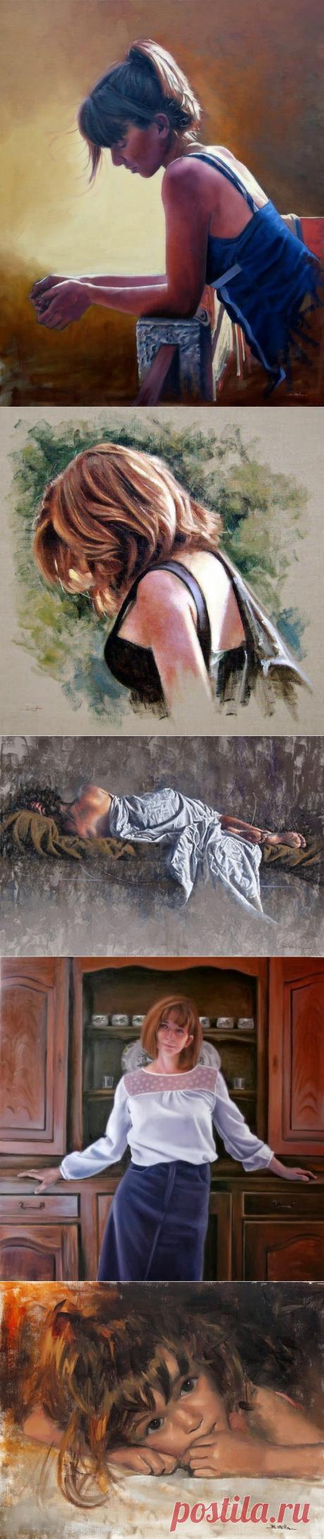 Художник Laurent Botella. Что хочет женщина?.