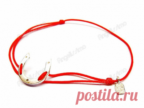 Браслет веревочный &quot;Подкова&quot; от Amorem