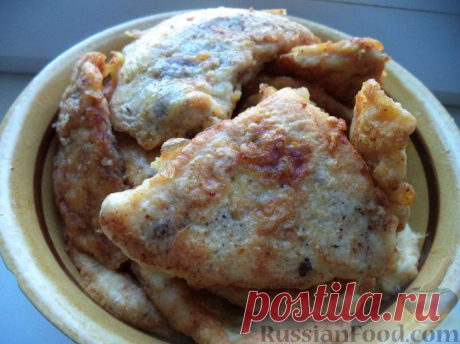 Рецепт: Отбивные из куриного филе в кляре на RussianFood.com